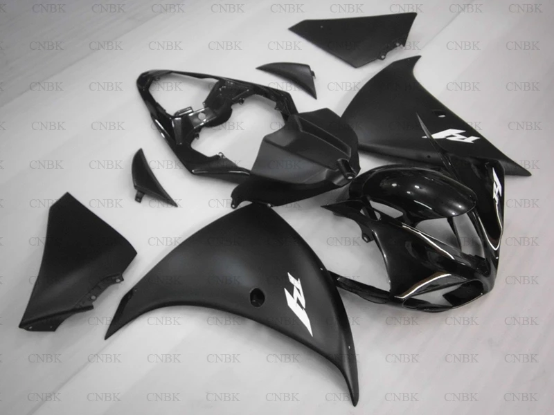 Обтекатели для YZFR1 2010 YZF1000 R1 Пластиковые обтекатели 09 10 YZF 2009 2011 черные|Полные