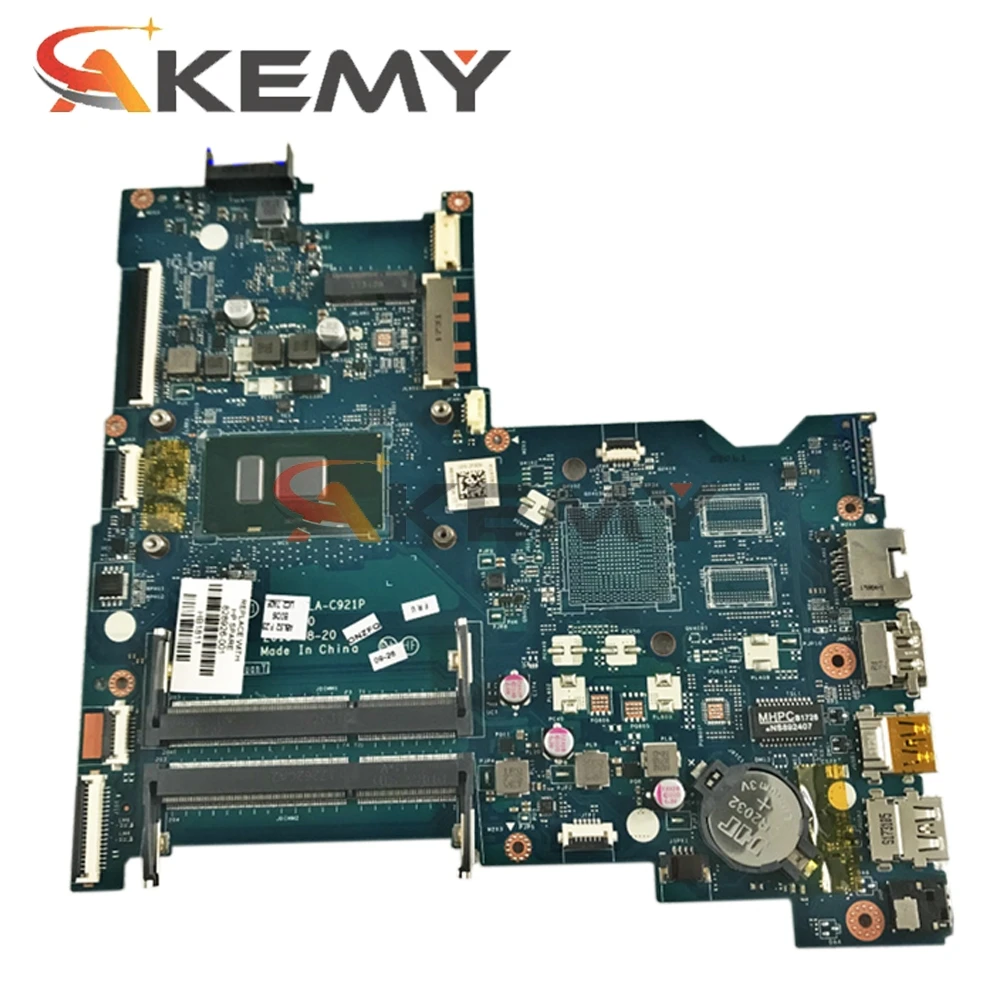 Материнская плата для ноутбука HP серии 15-AC 828185-001 828307-001 DDR3 50 LA-C921P с процессором SR2EZ