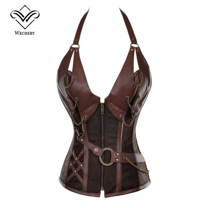 Женский Готический корсет в стиле стимпанк | Женская одежда