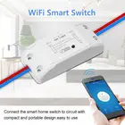 Умный дом, Wi-Fi, Беспроводной дистанционный выключатель цепи домовой светодиодный светильник Модуль контроллера Alexa Google Home Smartlife с приложение Tuya