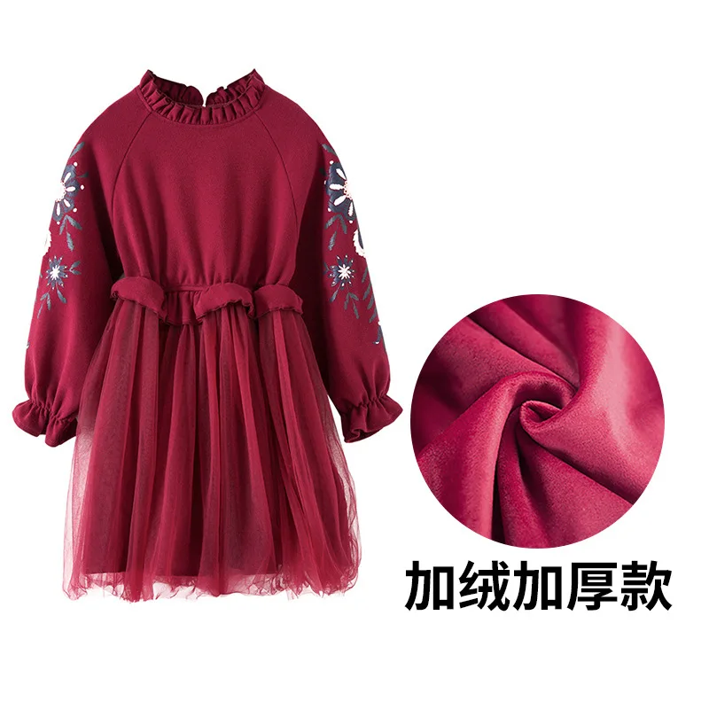 

Girls Dresses 2019 Fashion Kids Girl Dress dotted Long sleeve princess dress fashion kids dresses children's clothing