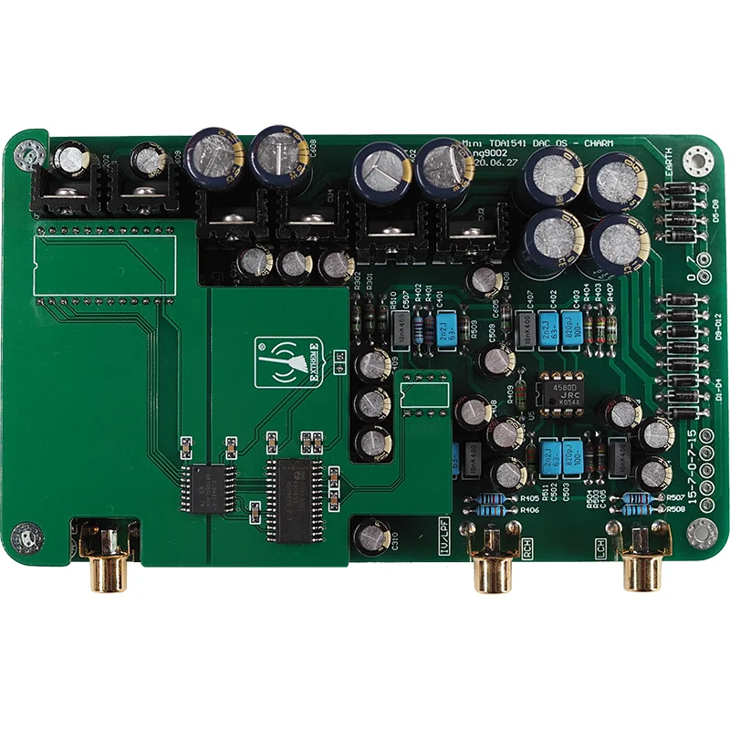 Печатная плата TDA1541 DAC OS-CHARM Version | Электроника