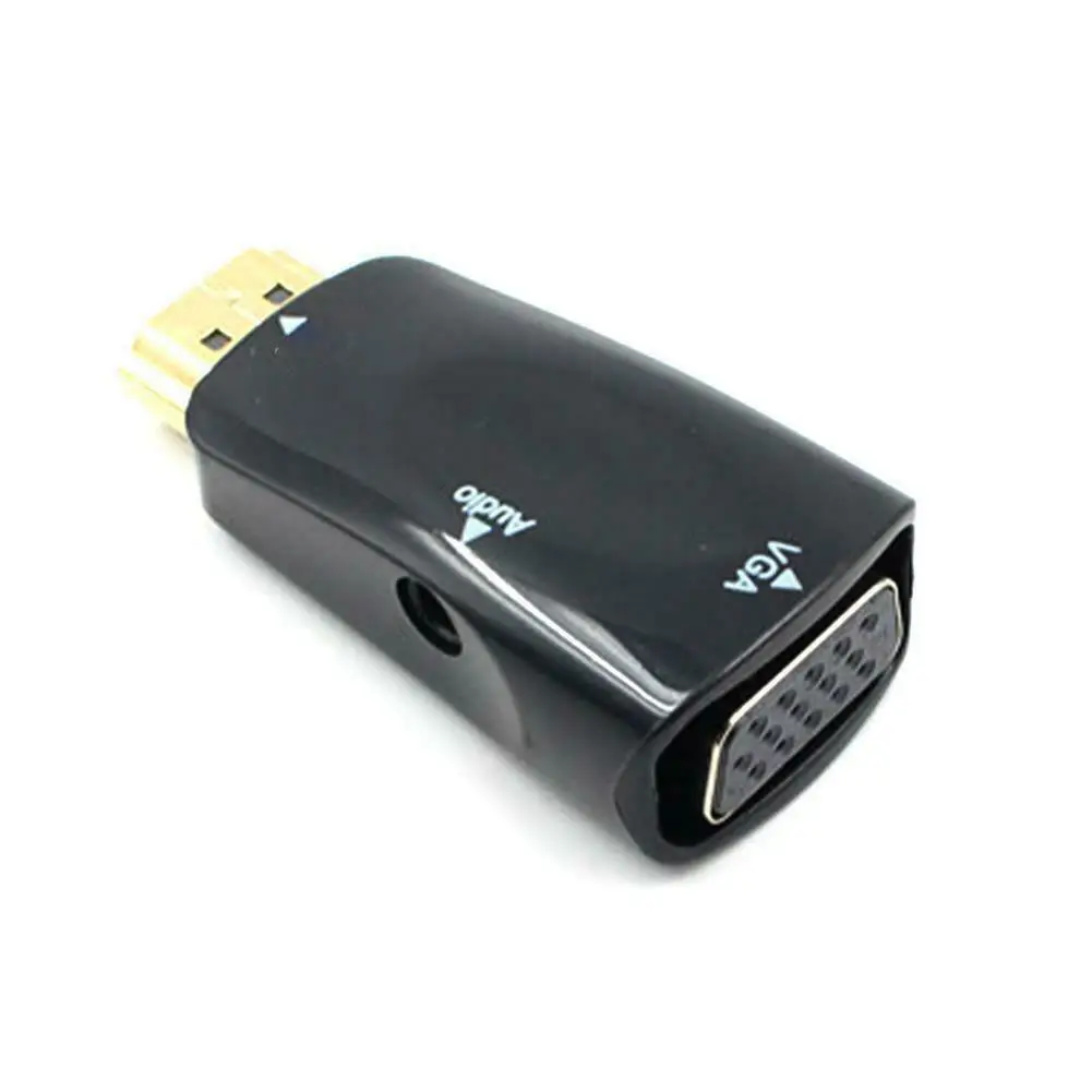 Преобразователь видеокабеля 1080p HDMI папа-VGA мама Ida + pter для персонального