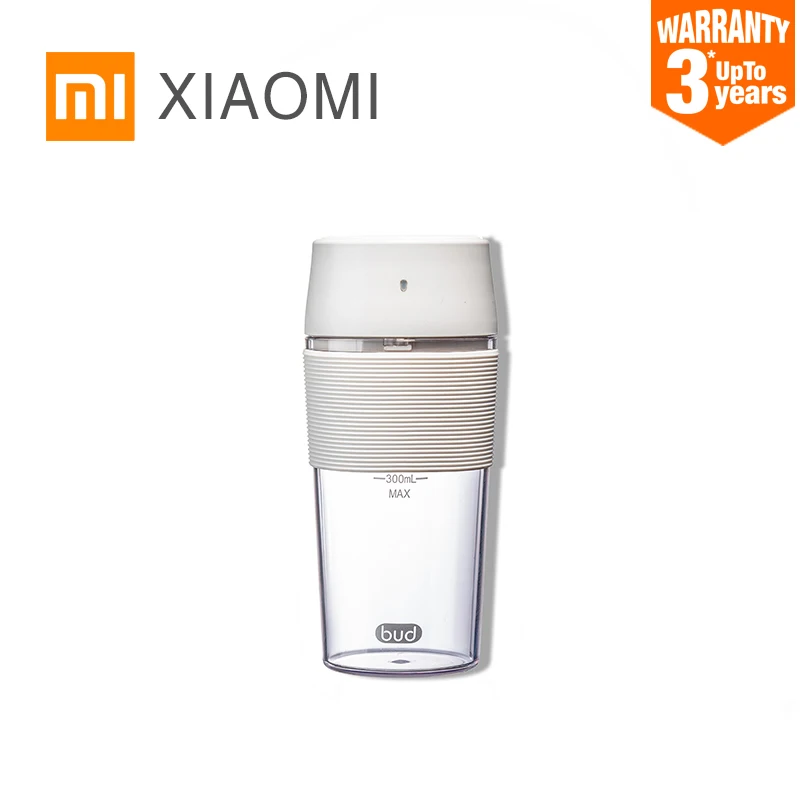 XIAOMI MIJIA Bud BR25E блендер портативный фруктовый стакан Электрический кухонный миксер соковыжималка кухонный комбайн машина 300 мл Магнитная Зарядка