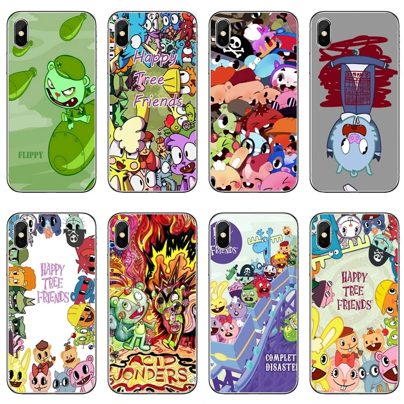 Мягкий силиконовый чехол для телефона Happy Tree Friends Xiaomi Redmi Note 8 7 6 5A 4 Pro 7A K20 6A 4A 4X 5 Plus S2