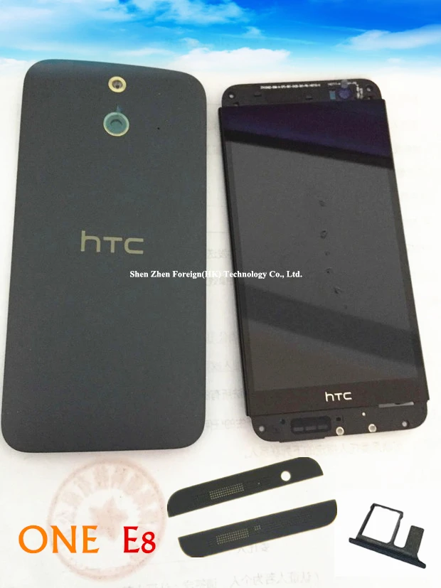 Оригинальный ЖК дисплей экран в полной комплектации сборе с рамкой + Корпус для htc