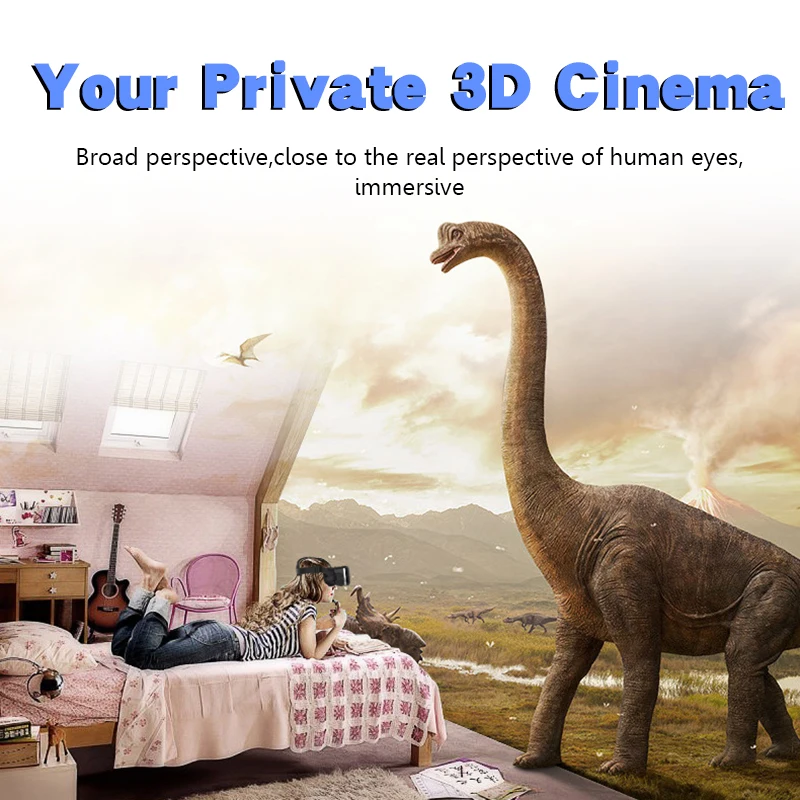 VR-Очки виртуальной реальности 3D очки для кино-игр VR-гарнитура шлем смартфонов IOS