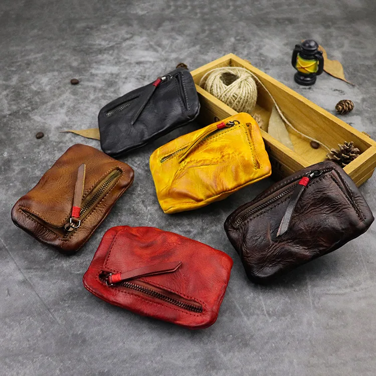 Кошелек мужской винтажный кожаный | Багаж и сумки