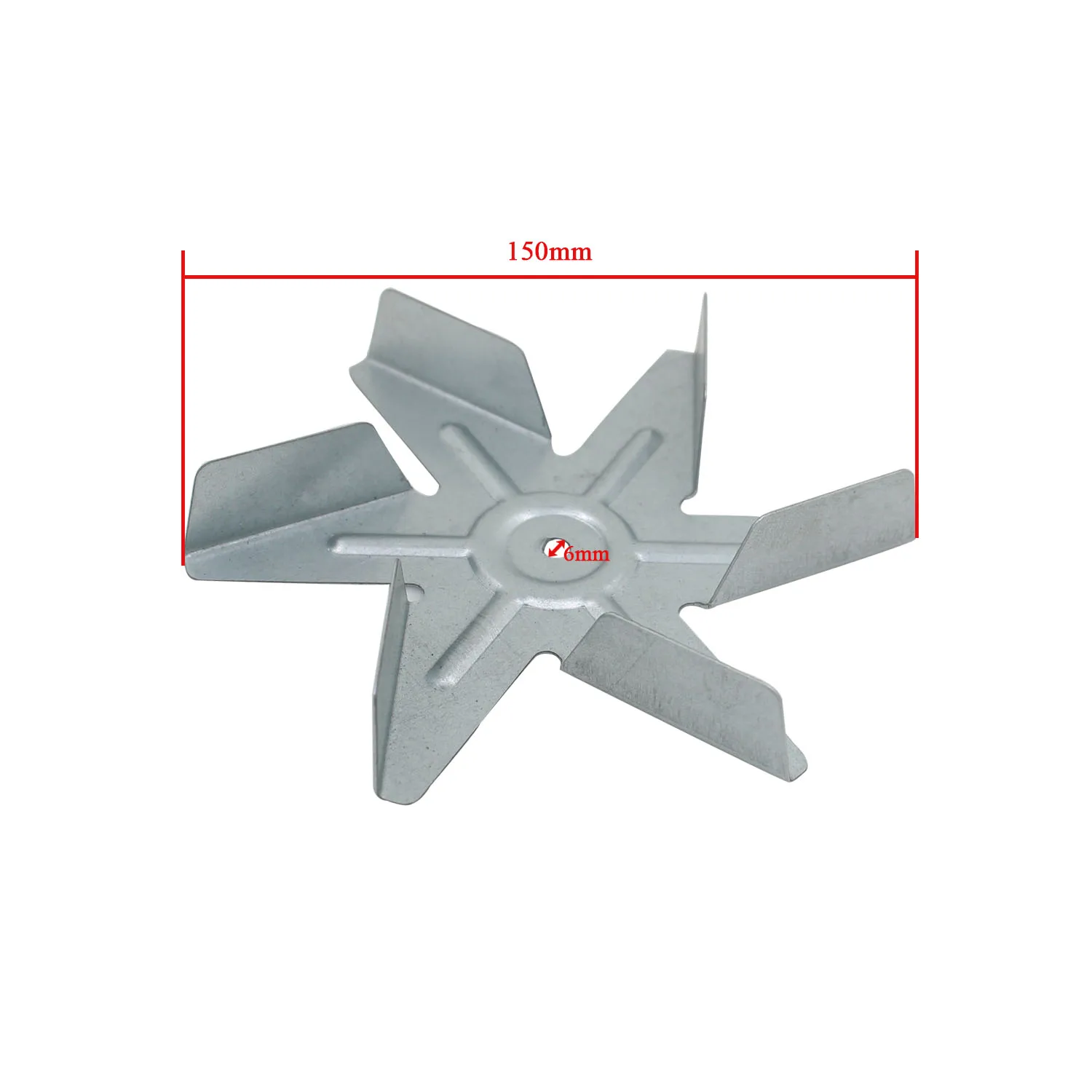 pellet stove exhaust fan blade impeller blades for furnace/biomass oven |