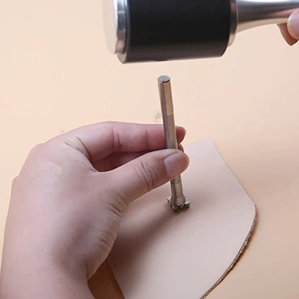 Молоток для резьбы по коже молоток с тяжелой ручкой небольшой шум удобный