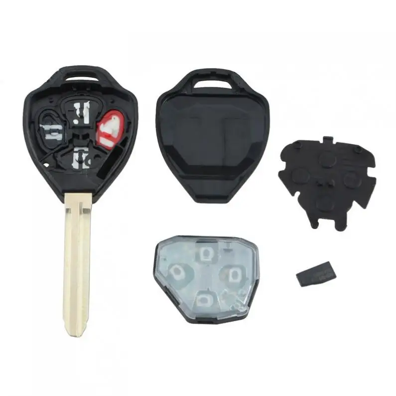 4 кнопки Замена дистанционный ключ-брелок от машины пульт передатчика
