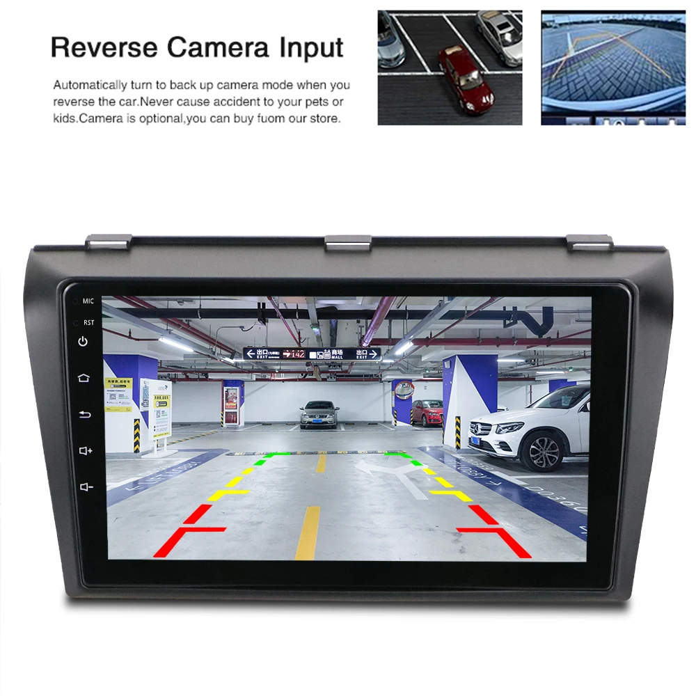 Автомобильный мультимедийный плеер AMPrime 9 &quot Android 2DIN 1 + 32 ГБ GPS Bluetooth Wi-Fi для старой