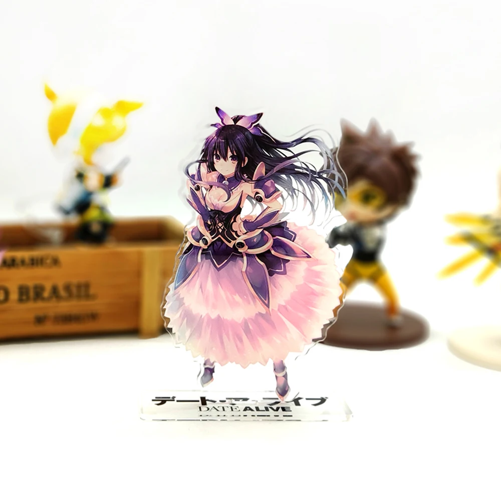 

Двусторонняя Подставка для тарелок Yatogami Tooka фигурка на акриловой подставке, фигурка аниме, девушка вайфу