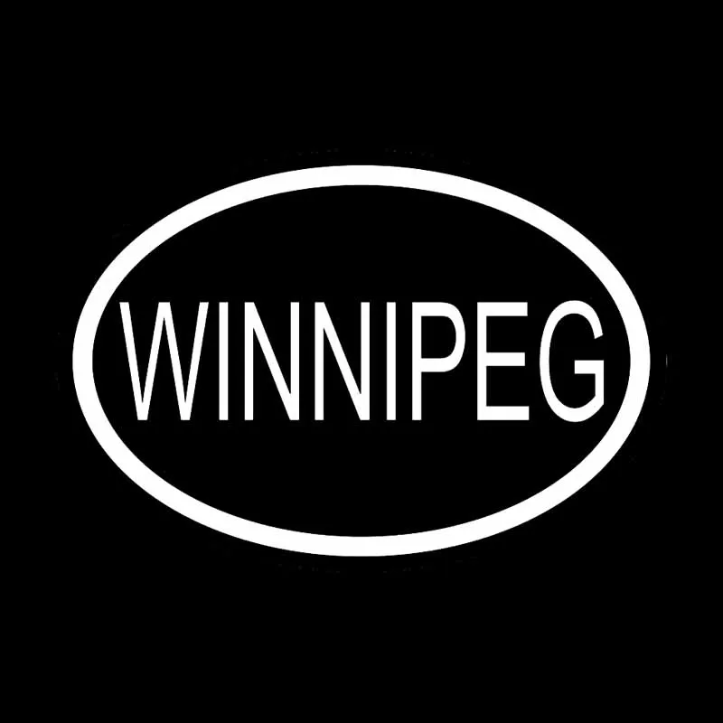 Aliauto индивидуальные креативные автомобильные стикеры Winnipeg City Code овальные