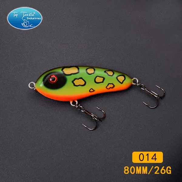 2 hooks 80mm 014 Бесплатный проезд рыболовные снасти рывок приманки рыболовную приманку голубка( 80 мм 25 г- 8/pcs-8/цвет- раковина - Цвет: 2 hooks 80mm 014