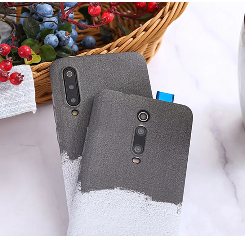 Простой черно-белый чехол для телефона с изображением мороженого Xiaomi Mi9 Mi8 Mix3 Mix2s 9T