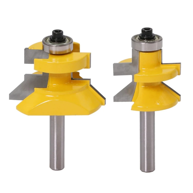 

2022 New Durable 12mm 1/2 Shank Frame Groove Tenon Router Bit Milling Cutter Engraving