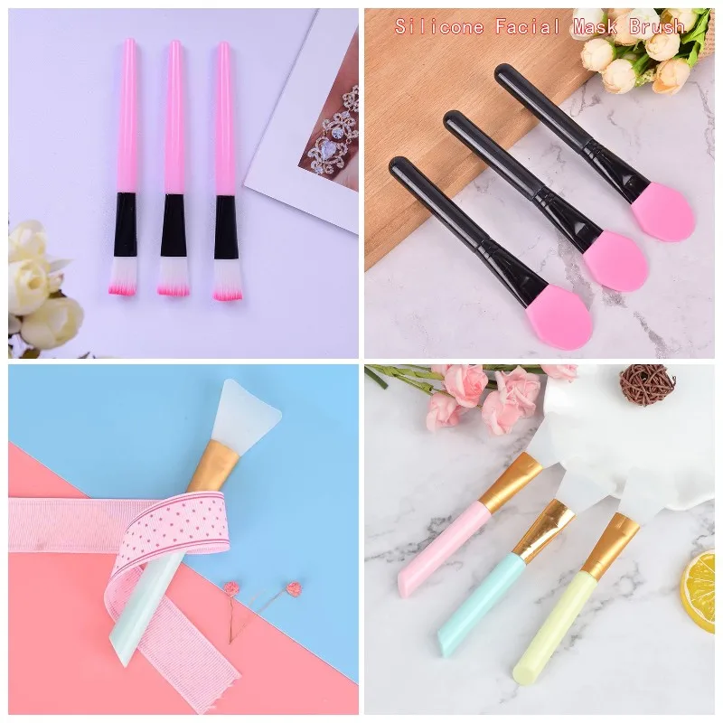 

Multi-Function Soft Hair Wooden Handle Mask Brushes Foundation Brush Face Mud Mixing Brush Cosmetic Make Up Brushes Tools