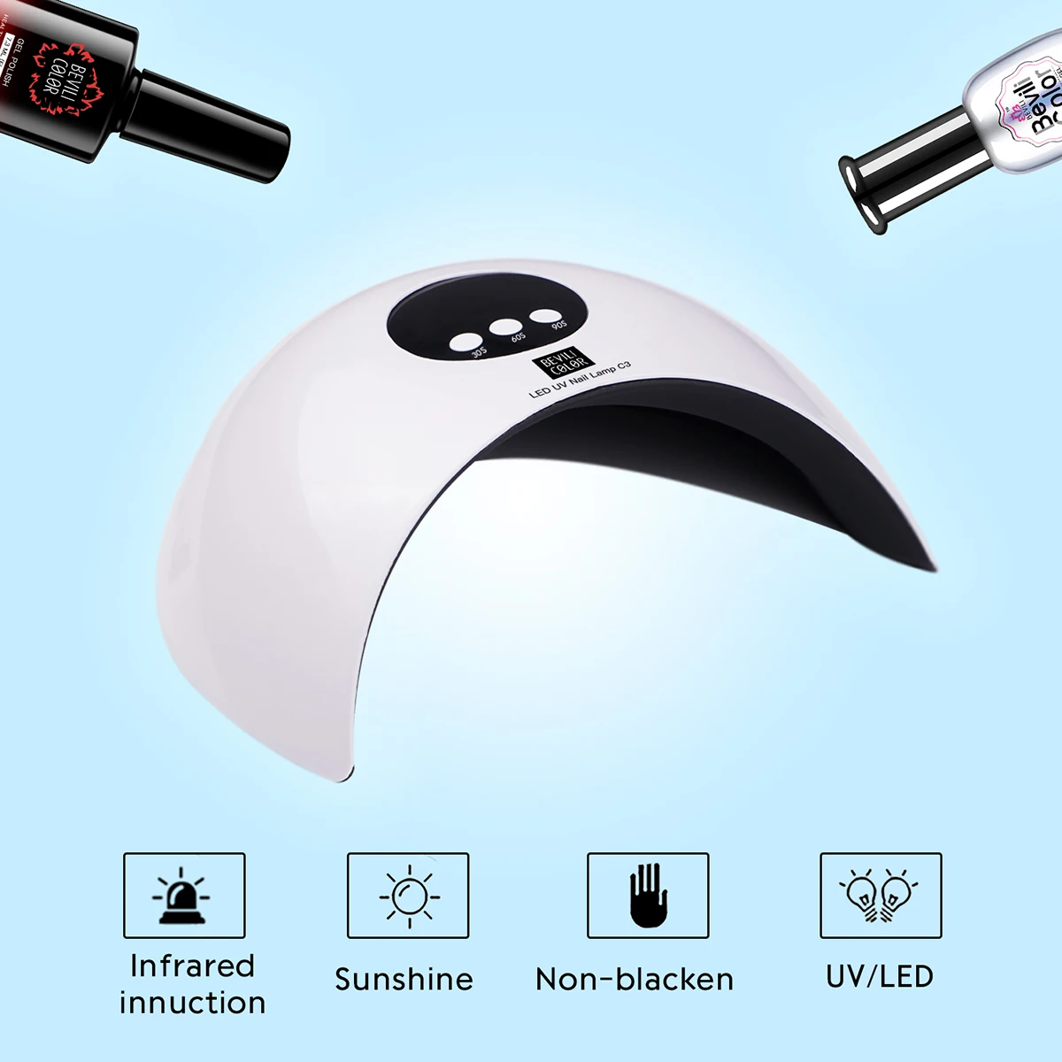 Лампа УФ/LED для сушки ногтей 36 Вт|Сушилки ногтей| |