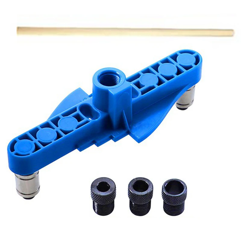 

Вертикальный карман отверстие джиг 6/8/10 мм деревянные дюбеля само центрирующий бурения руководство для деревообрабатывающий инструмент 2 в...