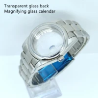 36mm39mm watch cses polished stainless steel belt sapphire glass laminating nh35 movement