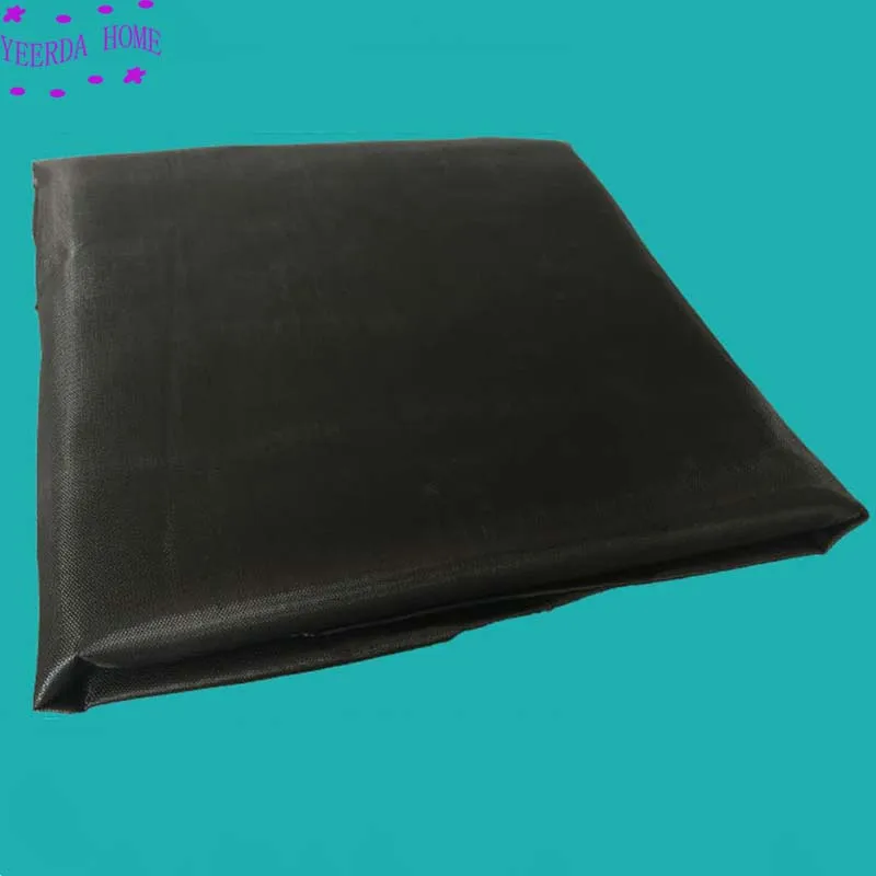 Противопожарная защита черный Стекло волокнистая ткань звукопоглощающим