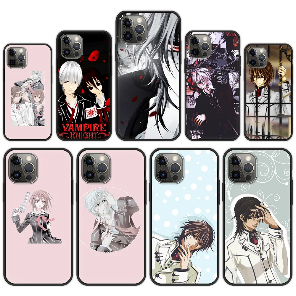 

Чехол рыцарь вампира для iPhone 13 12 11 Pro Max 8 7 Plus, черный мягкий чехол для iPhone X XS Max XR, противоударный Роскошный чехол