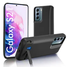 External Battery Charger Case For Samsung Galaxy S21 Ultra S21 Plus Charging Case Portable Mobile Phones Powerbank Charger Cover