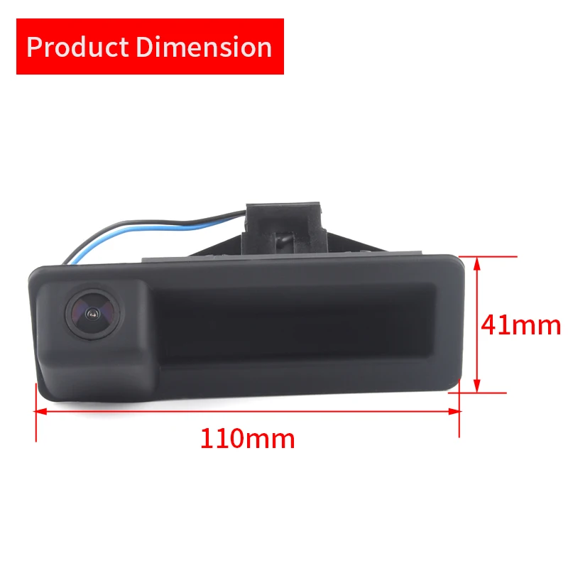 $106.63 HD dynamic trajectory trunk handle car rear view camera for BMW X1 2010 E60 E61 E70 E71 E72 E82 E88 E84 E90 E92 E93
