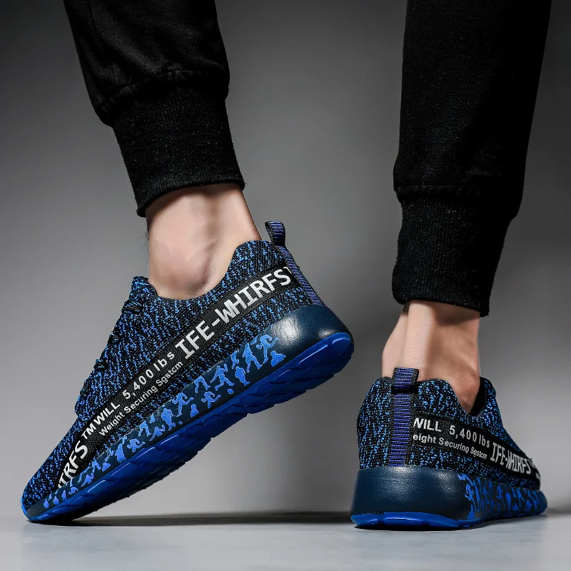 

Men's Running Shoes Breathable Light Sport Shoes for Men Tenis Masculino Adulto Men Sneakers Fashion Zapatillas De Deporte 46