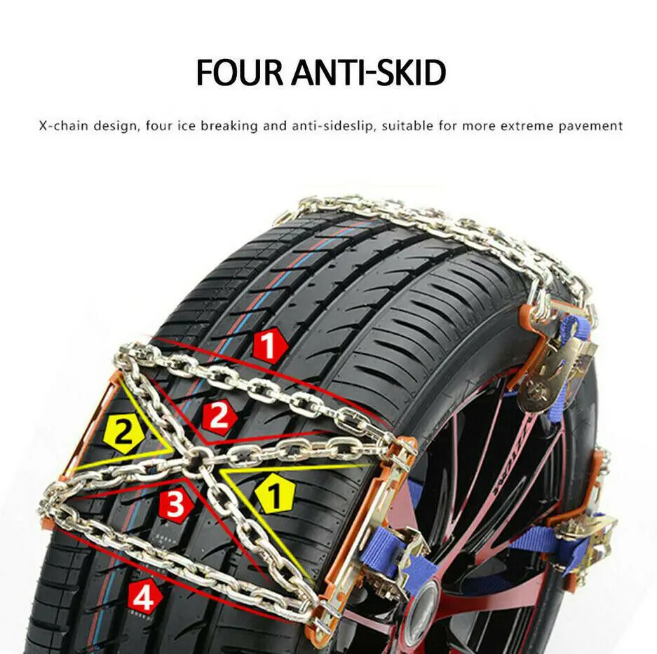 1 шт. универсальные стальные Автомобильные колеса для грузовиков шины цепи снега