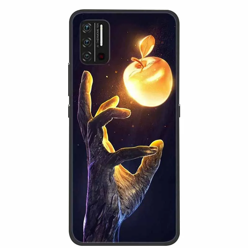 for umidigi a7s case shockproof silicone tpu soft back cover for umidigi a7s phone case umidigia7s capa cute catoon rose flowers free global shipping