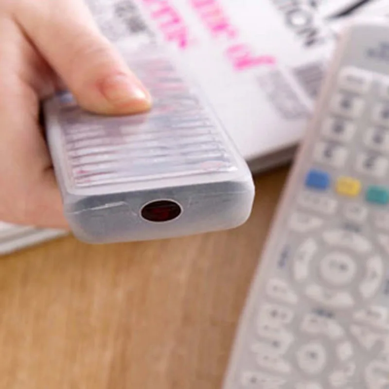 

Universal remote control Dust Protective cover Storage Bag Portable Silicone Air Condition Control Case TV Remote Control Cover