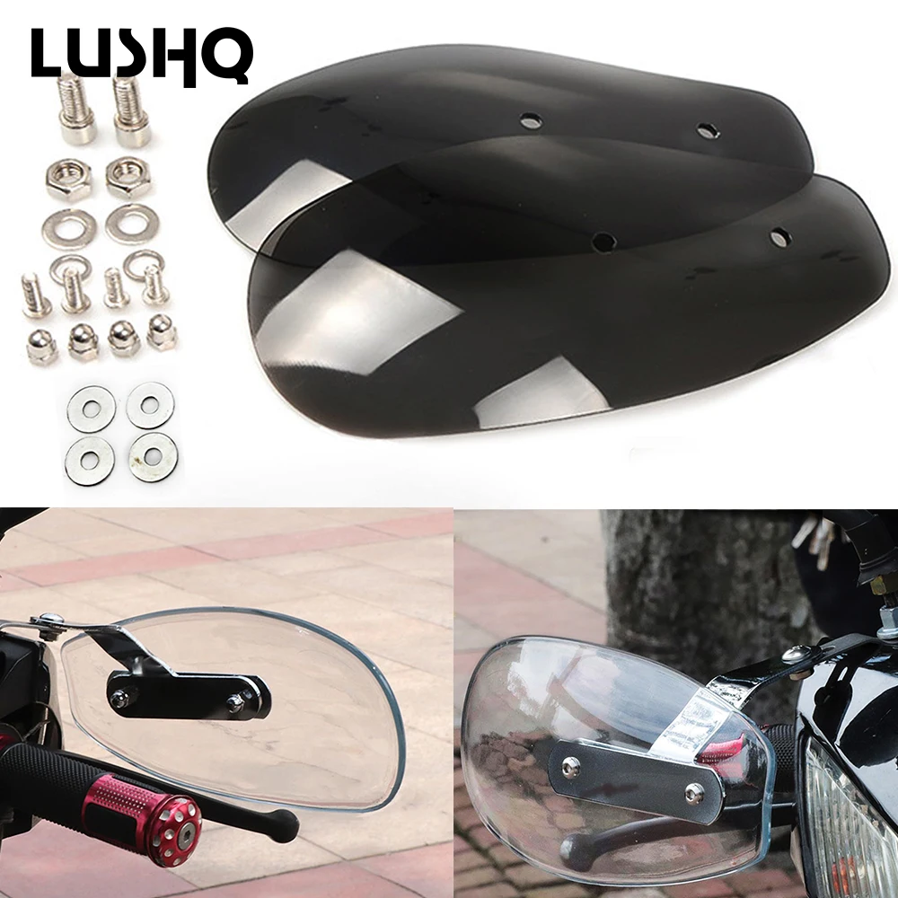 

For honda motorrad z250 kawasaki yamaha dragstar 1100 honda cx500 benelli tnt 300 Motorcycle handguards windshield protector kit
