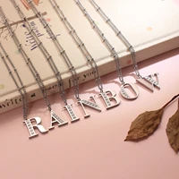 initial necklaces for women personalized letter necklace with 5a cubic zirconia hypoallergenic dainty choker necklace