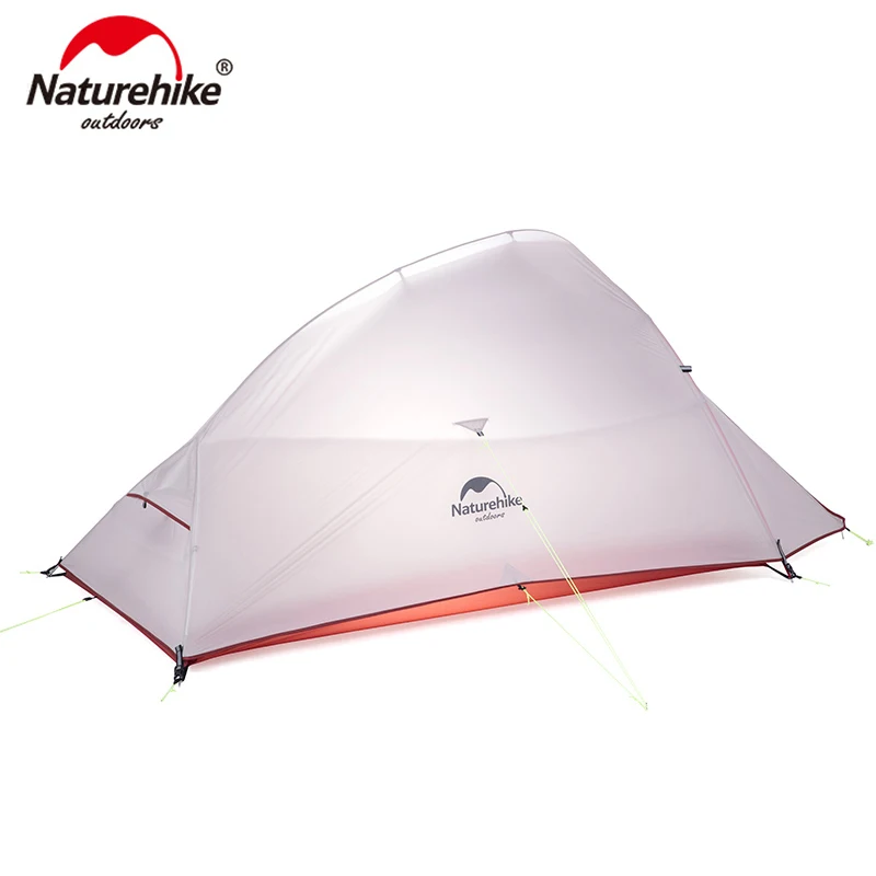 Серия Naturehike Cloud Up, Ультралегкая походная палатка, водонепроницаемая, походная палатка 1,2, 3 человека, альпинистская палатка с бесплатным ковриком