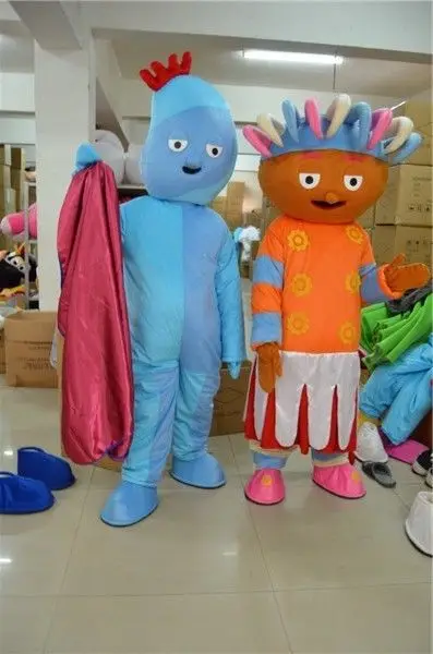 

New Version the 2 lucky dolls Mascot Costume Adult Birthday Party Fancy Dress Halloween Cosplay Outfits Clothing Xmas