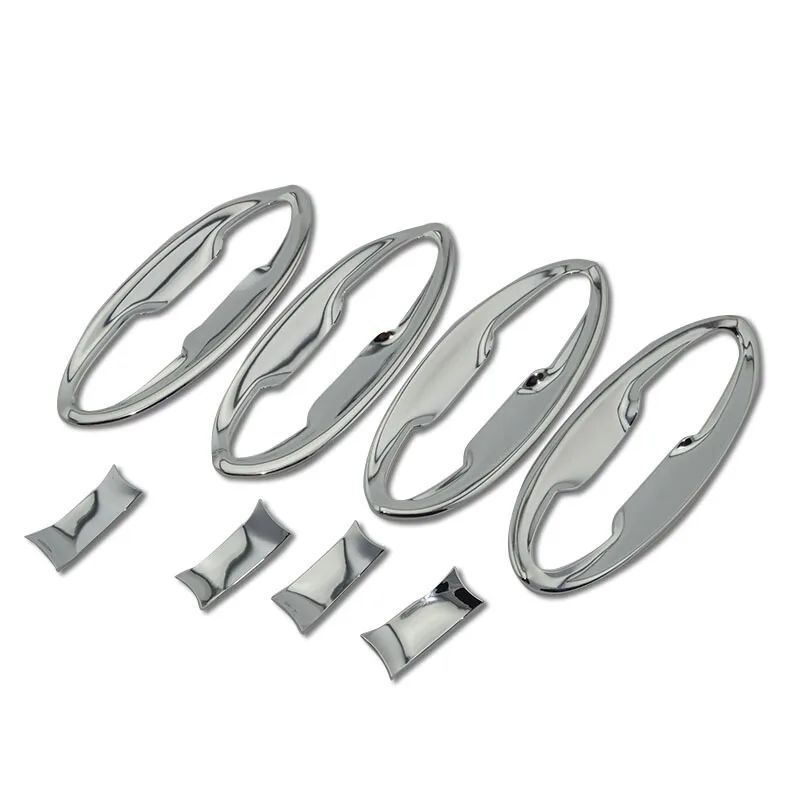 

For HONDA FIT JAZZ 2014 2015 2016 2017 2018 ABS Chrome Car Door protector handle Bowl Cover Trim car styling Accessories 8pcs
