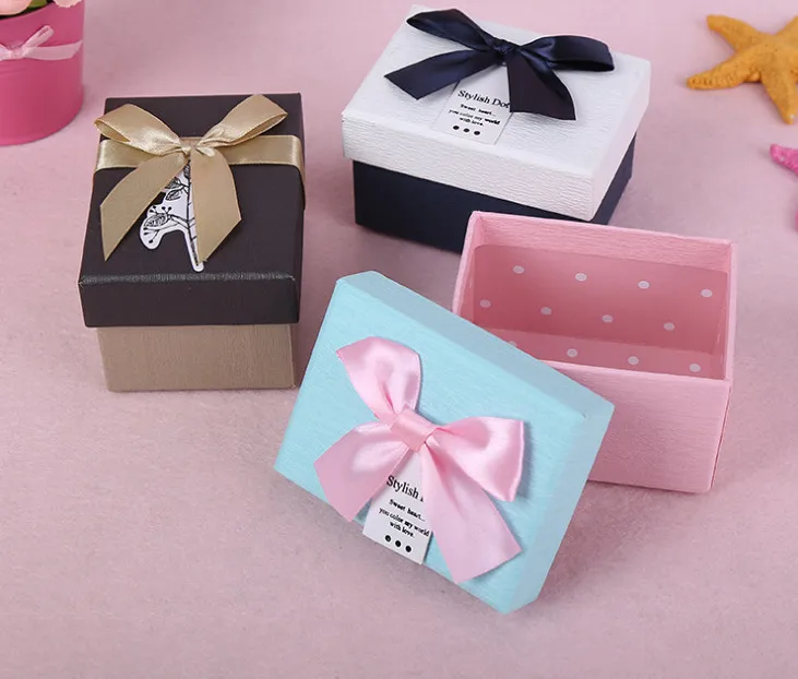 OEM логотип на заказ серьги ожерелье браслет коробки для упаковки ювелирных