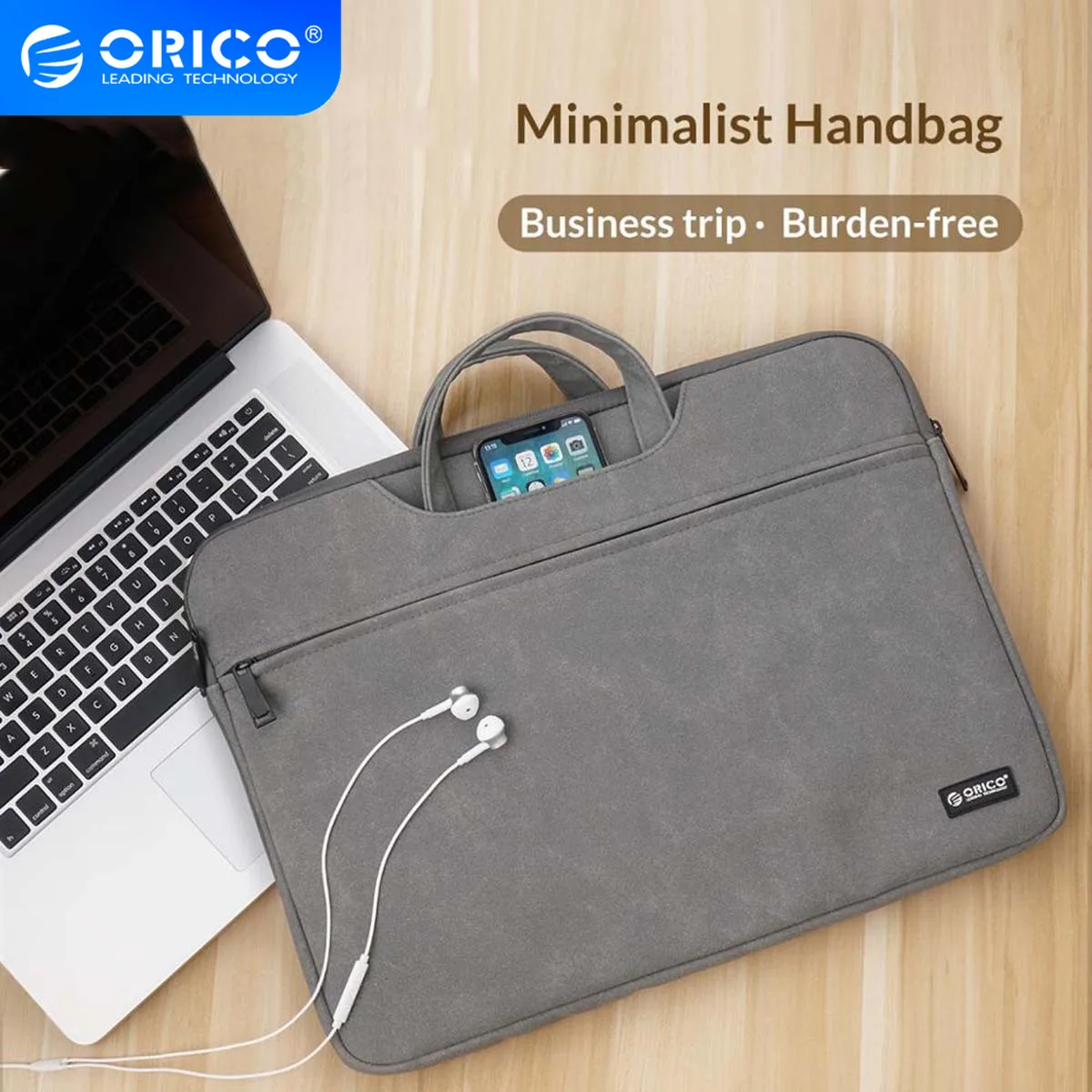 Сумка для хранения ноутбука ORICO чехол Macbook Air Pro 13 3 15 6 дюйма сумка Dell Acer Asus деловая