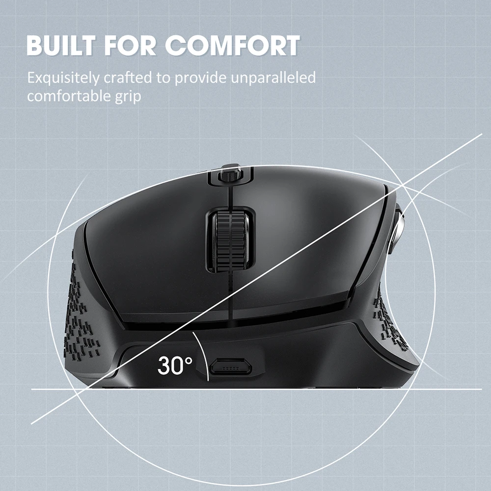 victsing pc262 2 4g wireless mouse rechargeable computer mouse adjustable 2400 dpi silent usb optical cordless mice for laptop free global shipping