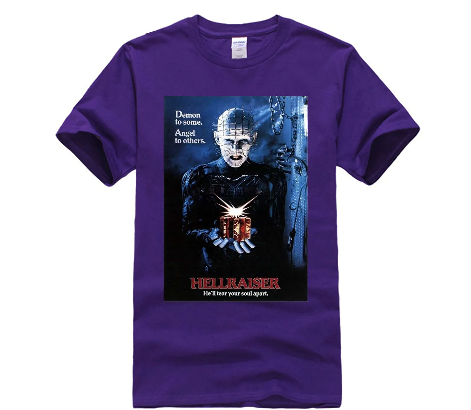 Футболка с принтом Hellraiser 172 футболка Pinhead Clive Barker 80s культовый фильм ужасов высокое