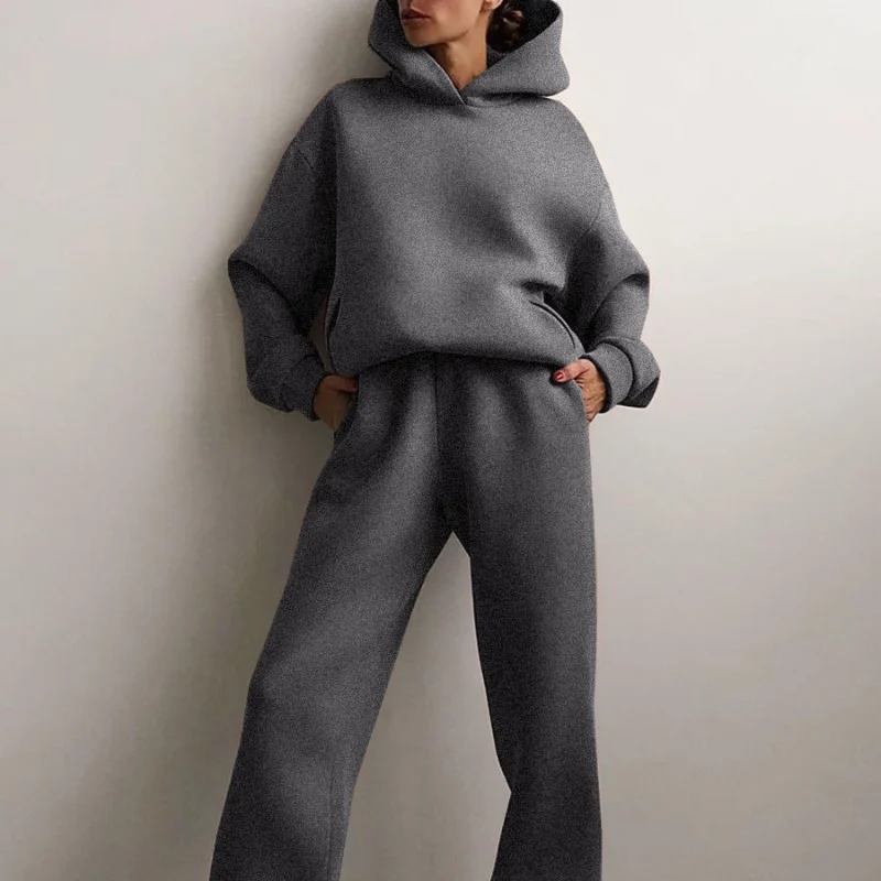 

Новинка весна-осень 2021, повседневные брючные комплекты с высокой талией, женские классические подходящие комплекты, женский спортивный пул...