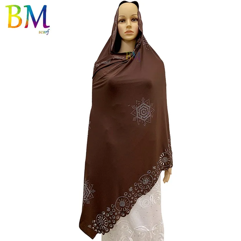 

Newest Soft Cotton Lace scarf Muslim Women African Scarf Nice lace scarf for shawls wraps BX82