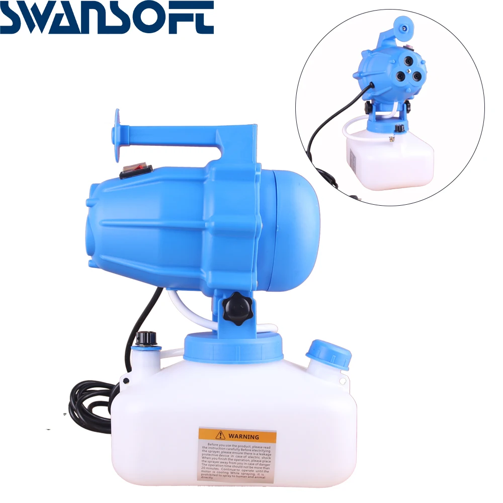 

Fogger 5L Electric Sprayer Household Disinfection Fog Machine ULV Cold Fogging For Outdoor Air Steriliser