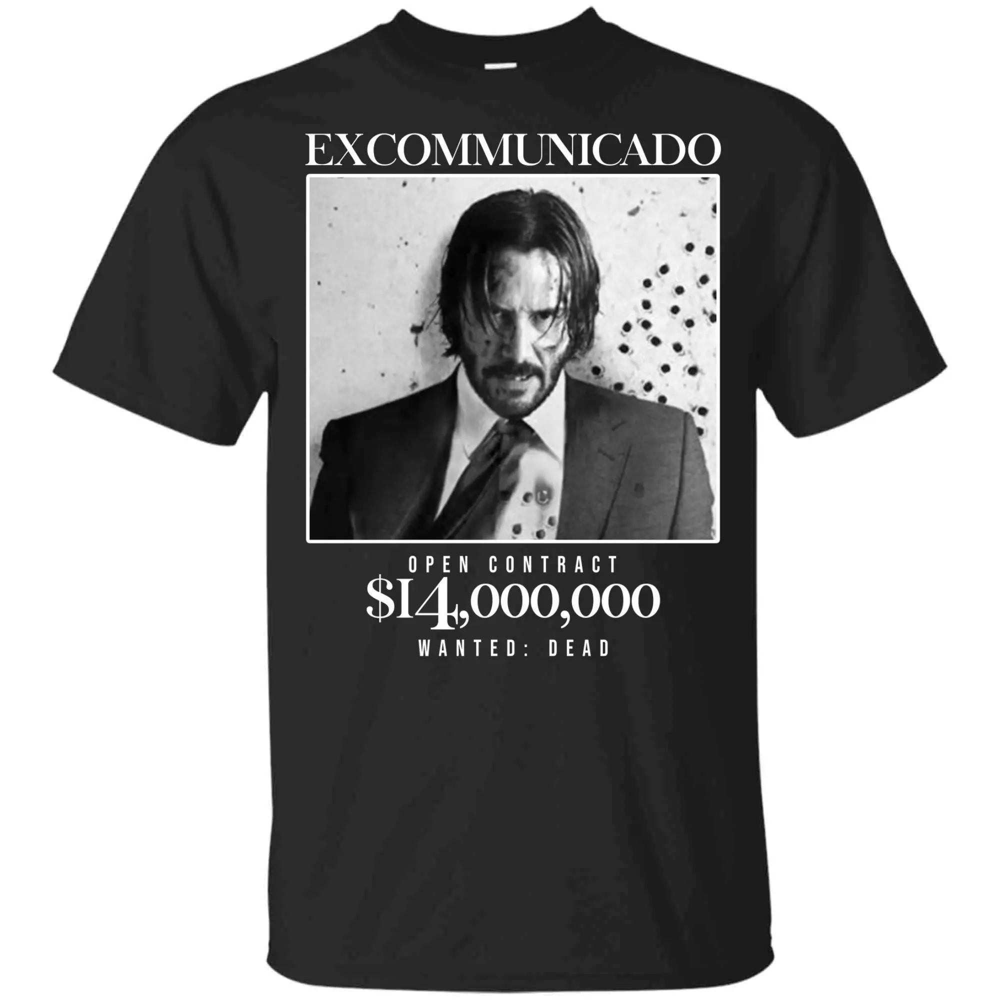 John Stoppino Camicia-Baba Yaga рубашка-экскоммуникадо Aperto Contratto Di 14 Milioni Dollari футболка на Gli Uomini E