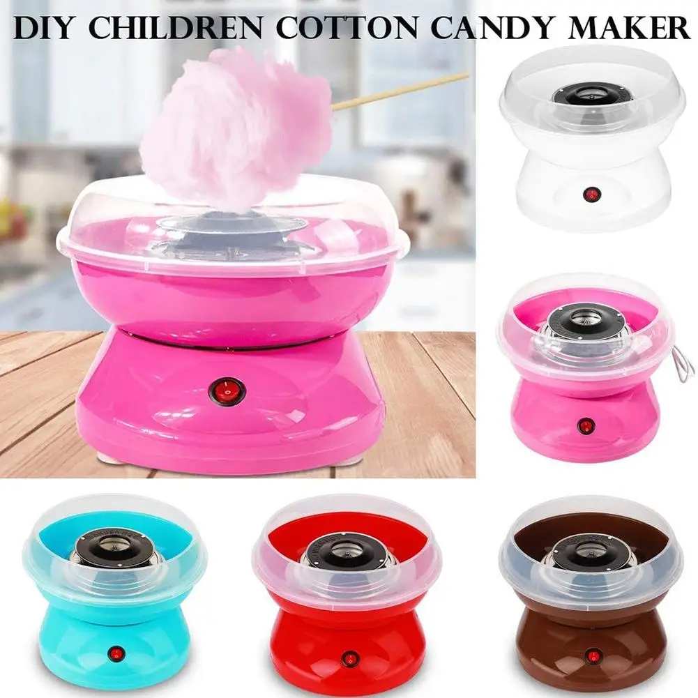 

HOT SALES！！！New Arrival Automatic Electric DIY Cotton Candy Machine Portable Sugar Fairy Floss Maker Wholesale Dropshipping