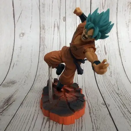 Goku no box 2 шт./лот Dragon Ball Z Golden Frieza Фриза морозильник VS Гоку фигурку модель игрушки ПВХ коллективных кукла - Цвет: Goku no box
