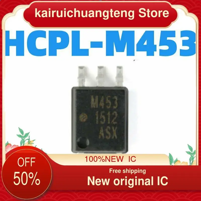 

10-200PCS HCPL-M453 HCPLM453 M453 SOP5 New original IC