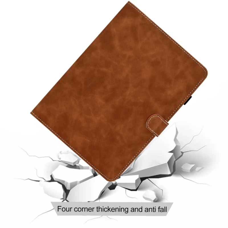 

For iPad Air 2020 Case 10.9 inCowhide Texture Horizontal Flip Leather Case with Holder & Card Slots & Sleep / Wake-up Function